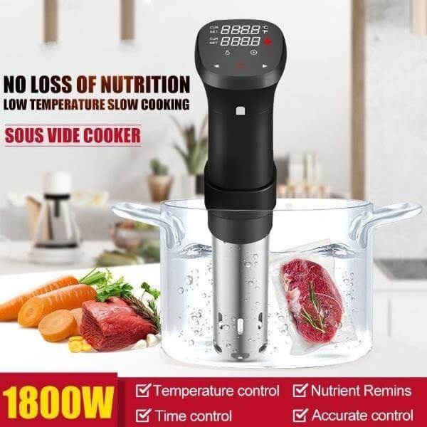 Sous Vide Digital Skærm Temperatur&Tid Kontroll