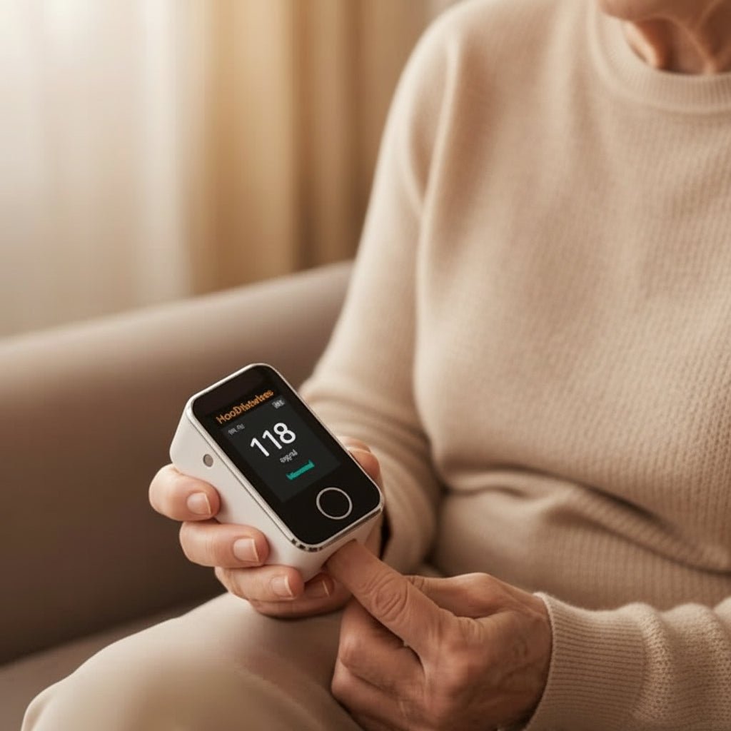 Præcis Fingertip Pulsoximeter med Hurtig Måling