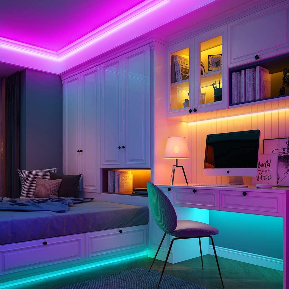 Flexibla LED-ljuslister för stämningsfull belysning