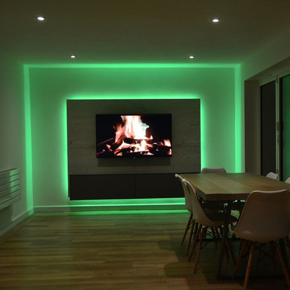 Flexibla LED-ljuslister för stämningsfull belysning