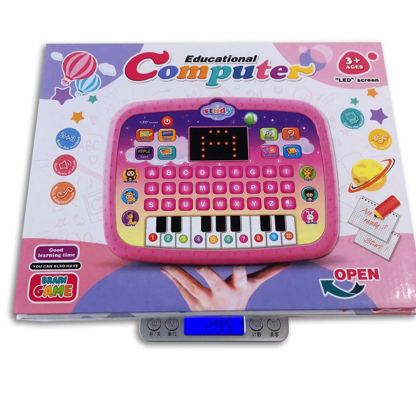 Barntablett med Lärande & Kul – Stimulerar Språk & Matematik