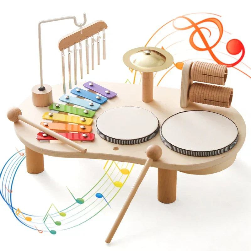 Kreativ Musikstation i Trä – MusikGlädje