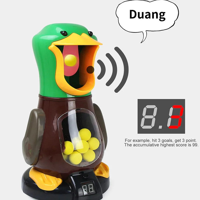 Zielskydning Spil med Enten Tema