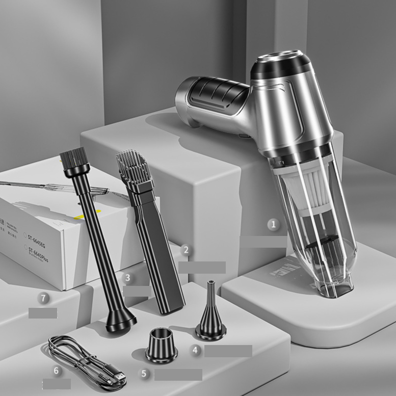 Trådløs Bilstøvsuger med Kraftfuld Sugestyrke 95000PA