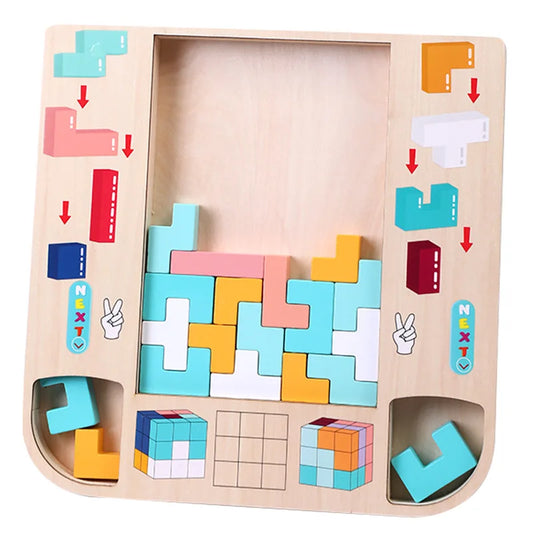 Hjerneudfordrende Tetris-Blockspil til træning af sindet