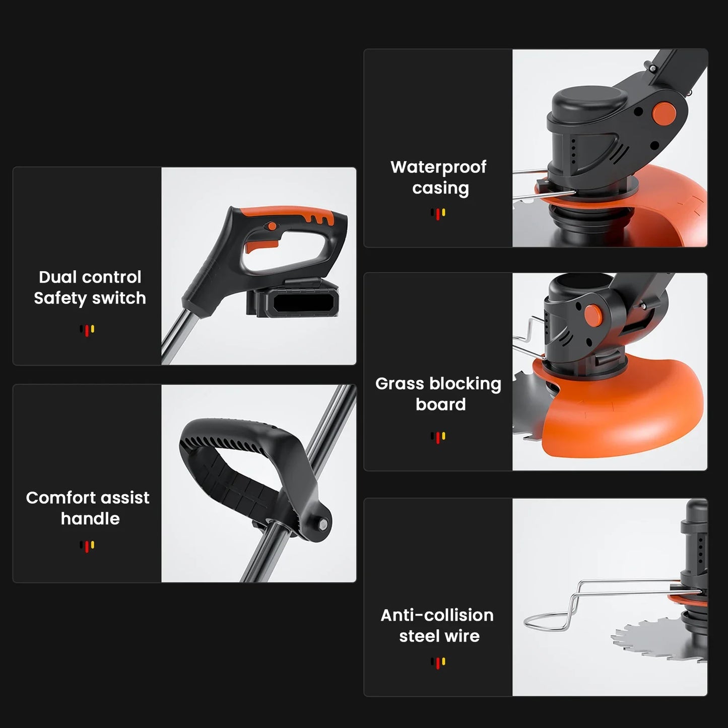 Gräs Trimmer Pro S - Effektiv Gräsklippare