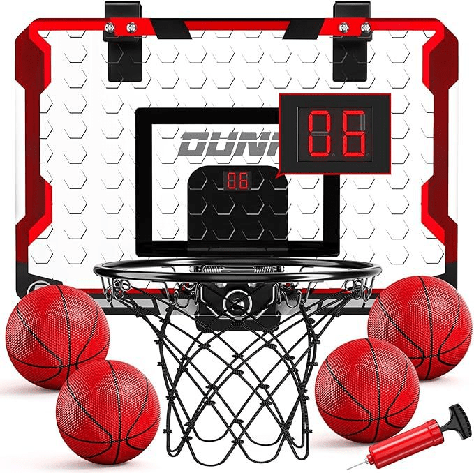 Indendørs Basketballkurv med Elektronisk Scoring & Musik