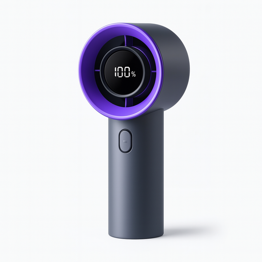 Bærbar Mini Ventilator med USB Opladning