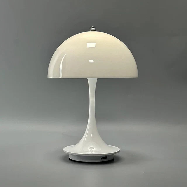 Trådløs Natlampe med Genopladelig LED og Stilrent Design