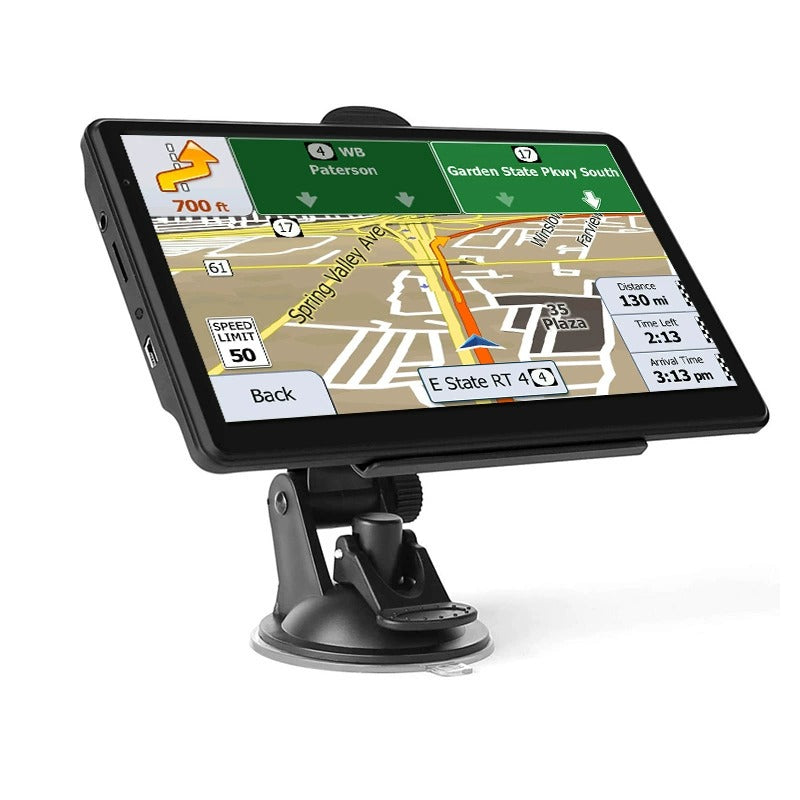 7" GPS-navigationssystem för bilar och lastbilar med trafikinformation i realtid