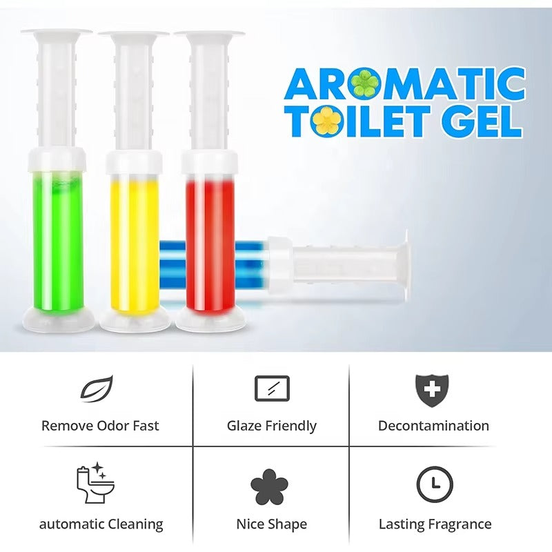 Blomster Gel Rengøringsmiddel til Toilet og Luftfrisker