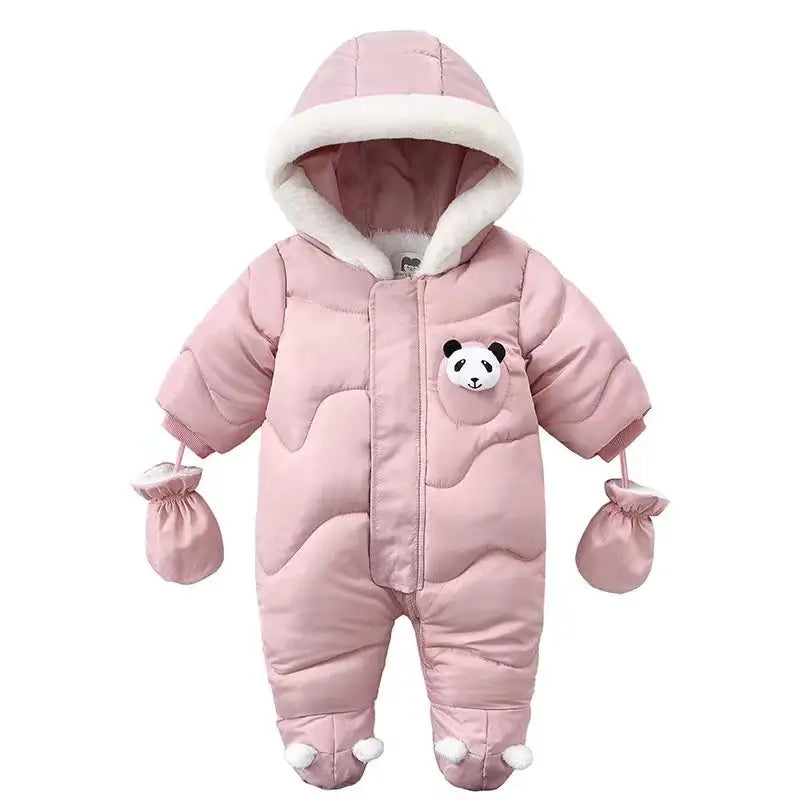 Vinter Babyheldragt med Fleece - Varme og Komfort