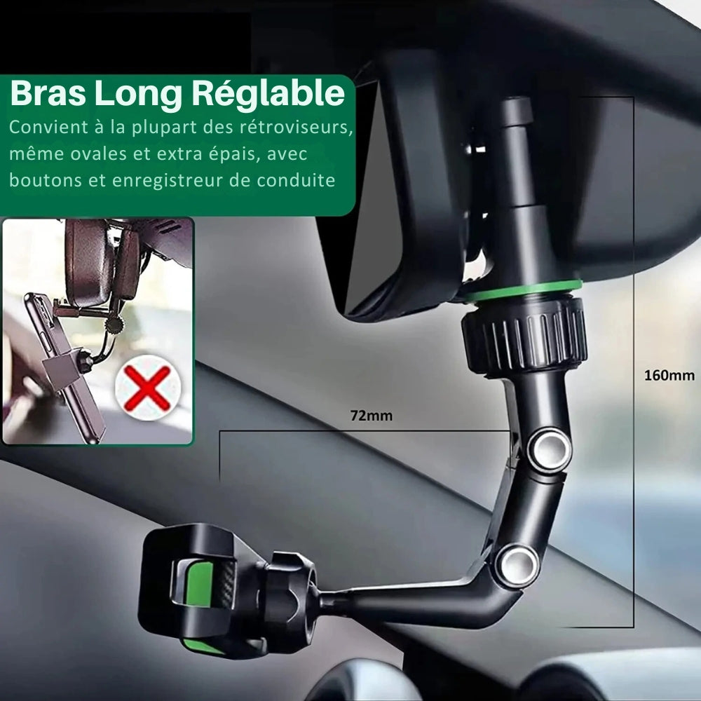 Smart telefonholder til bil med 360° rotation