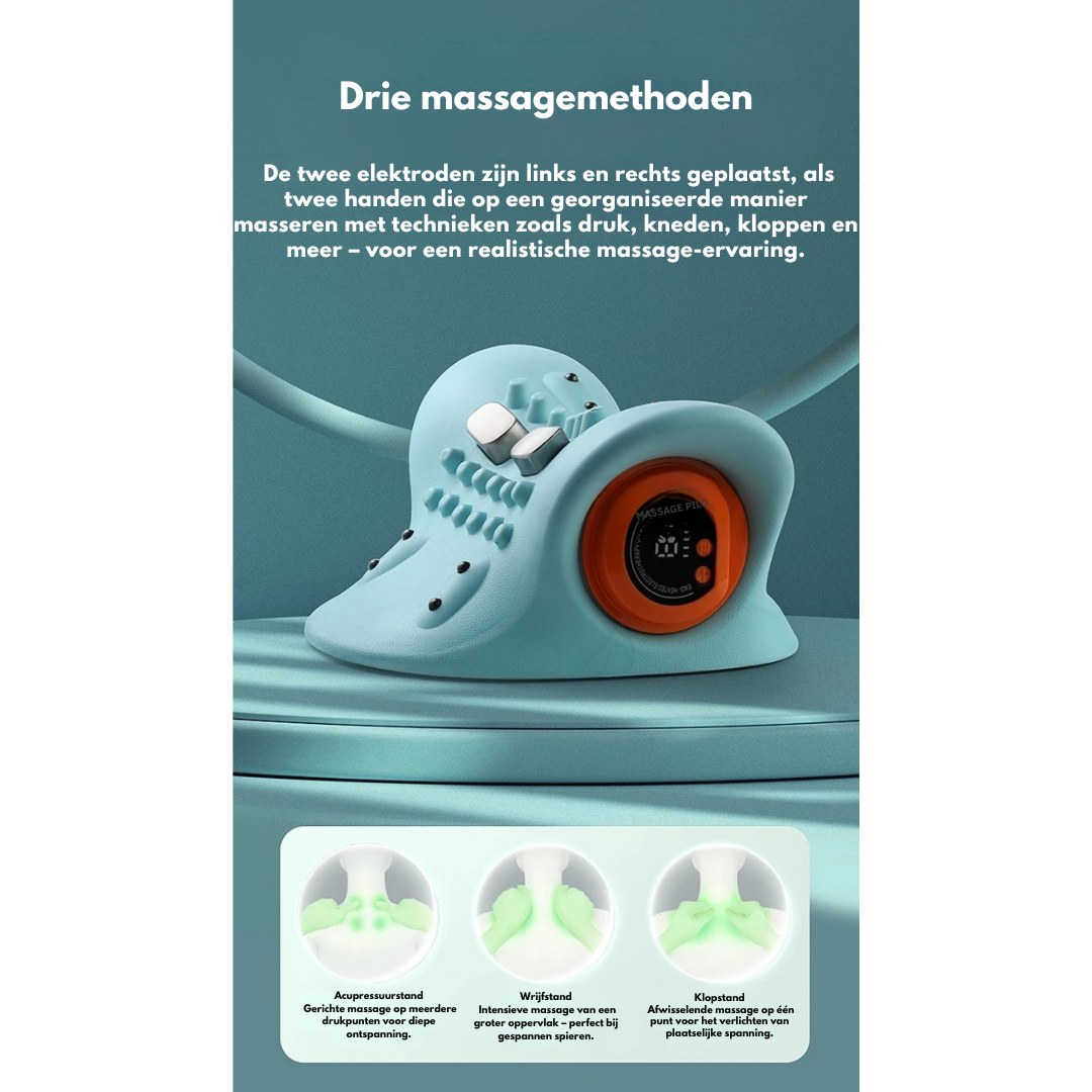 NexusNeck 4-i-1 Massager – Ultimativ Nakkepasning og Afslapning