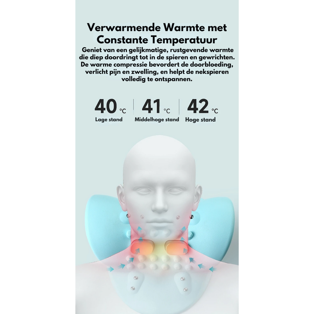 NexusNeck 4-i-1 Massager – Ultimativ Nakkepasning og Afslapning