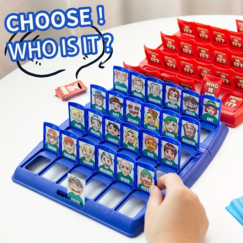 Interaktivt brætspil til familier og venner - Hvem er det?