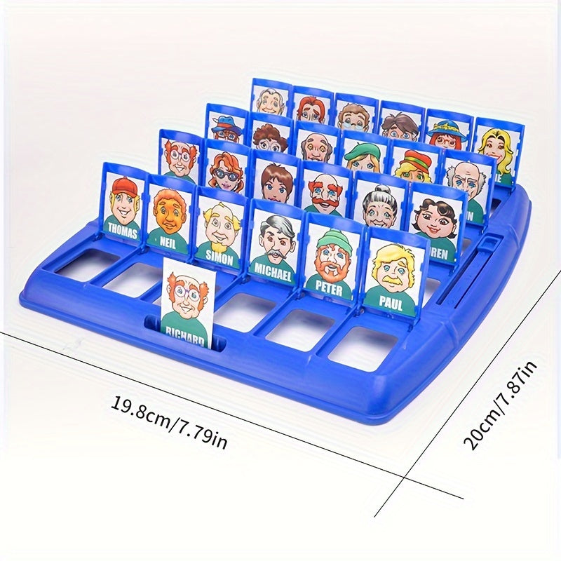 Interaktivt brætspil til familier og venner - Hvem er det?