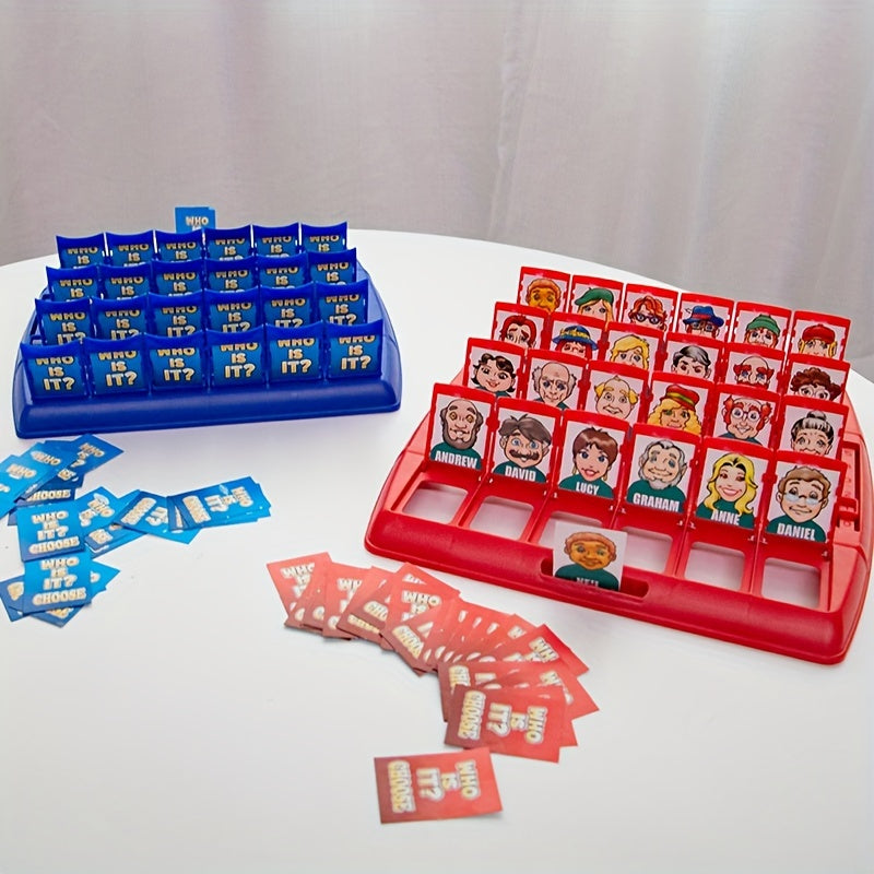 Interaktivt brætspil til familier og venner - Hvem er det?