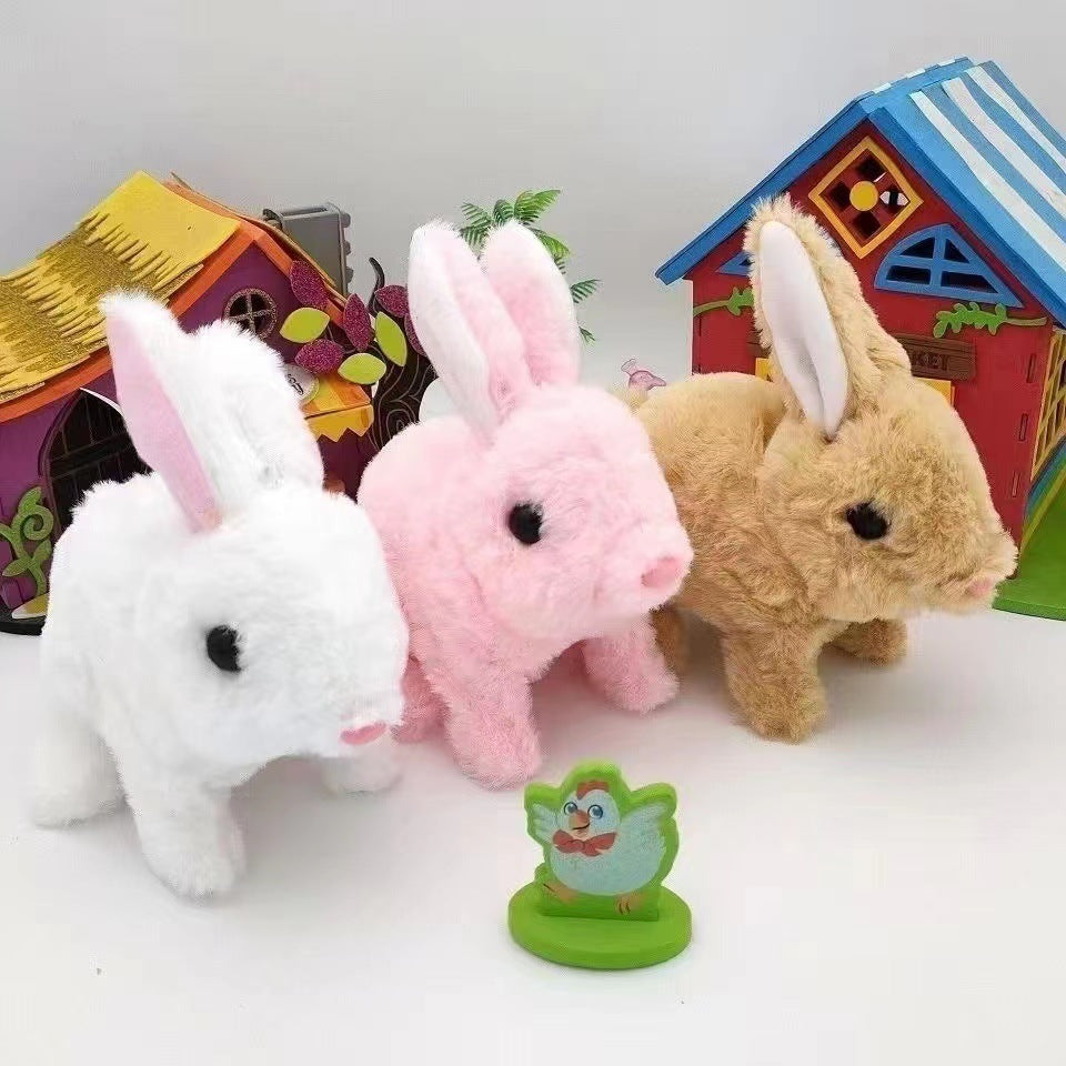 Mjuk kaninleksak i plysch, Hoppel Hare