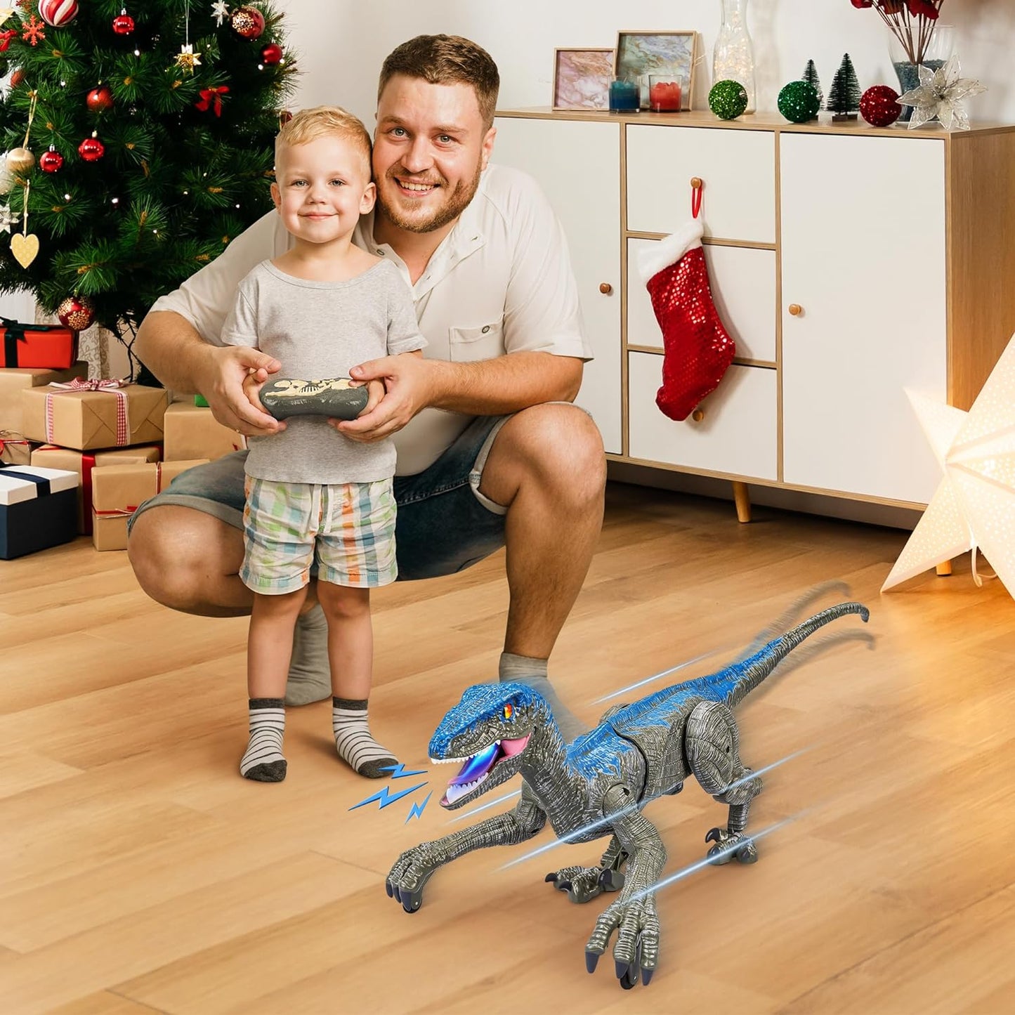 Fjernstyret Dinosaur Legetøj til Børn – Fantasifuld Leg