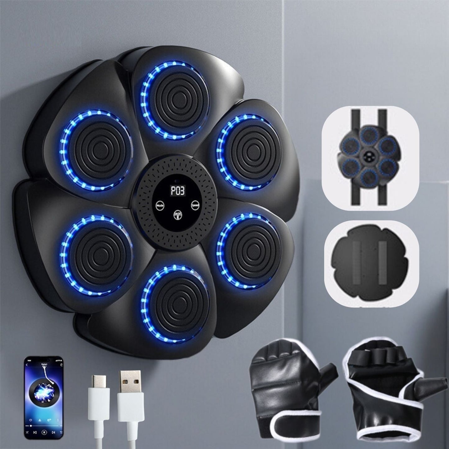 Interaktiv smart boxningsmaskin