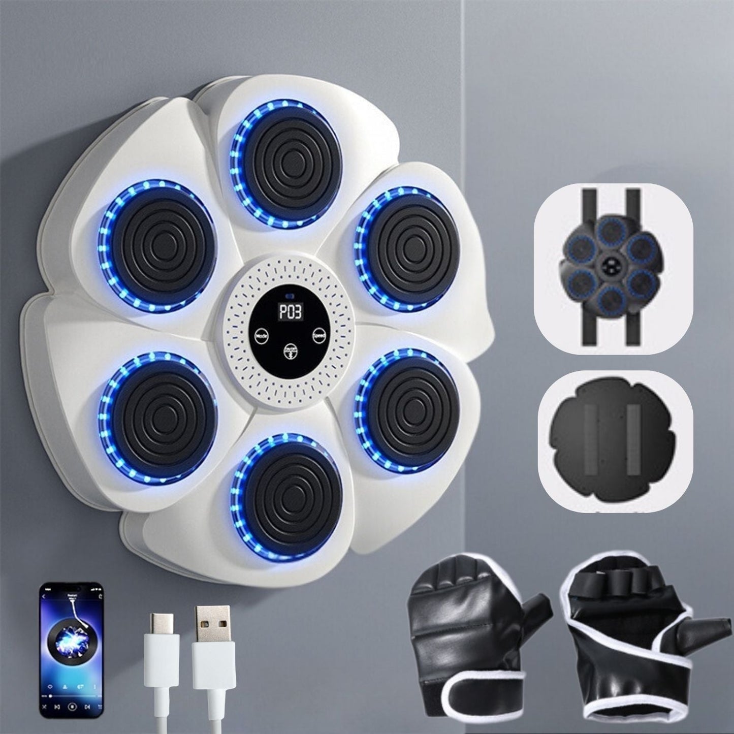 Interaktiv smart boxningsmaskin