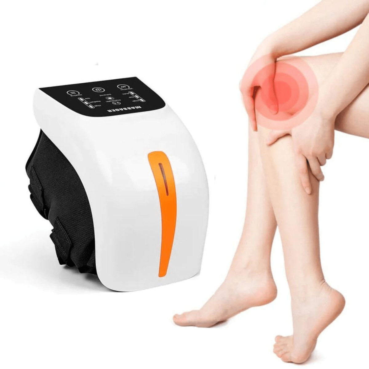 Knee Massager med Infrarød Varme – Lindre Knæsmerter Hurtigt