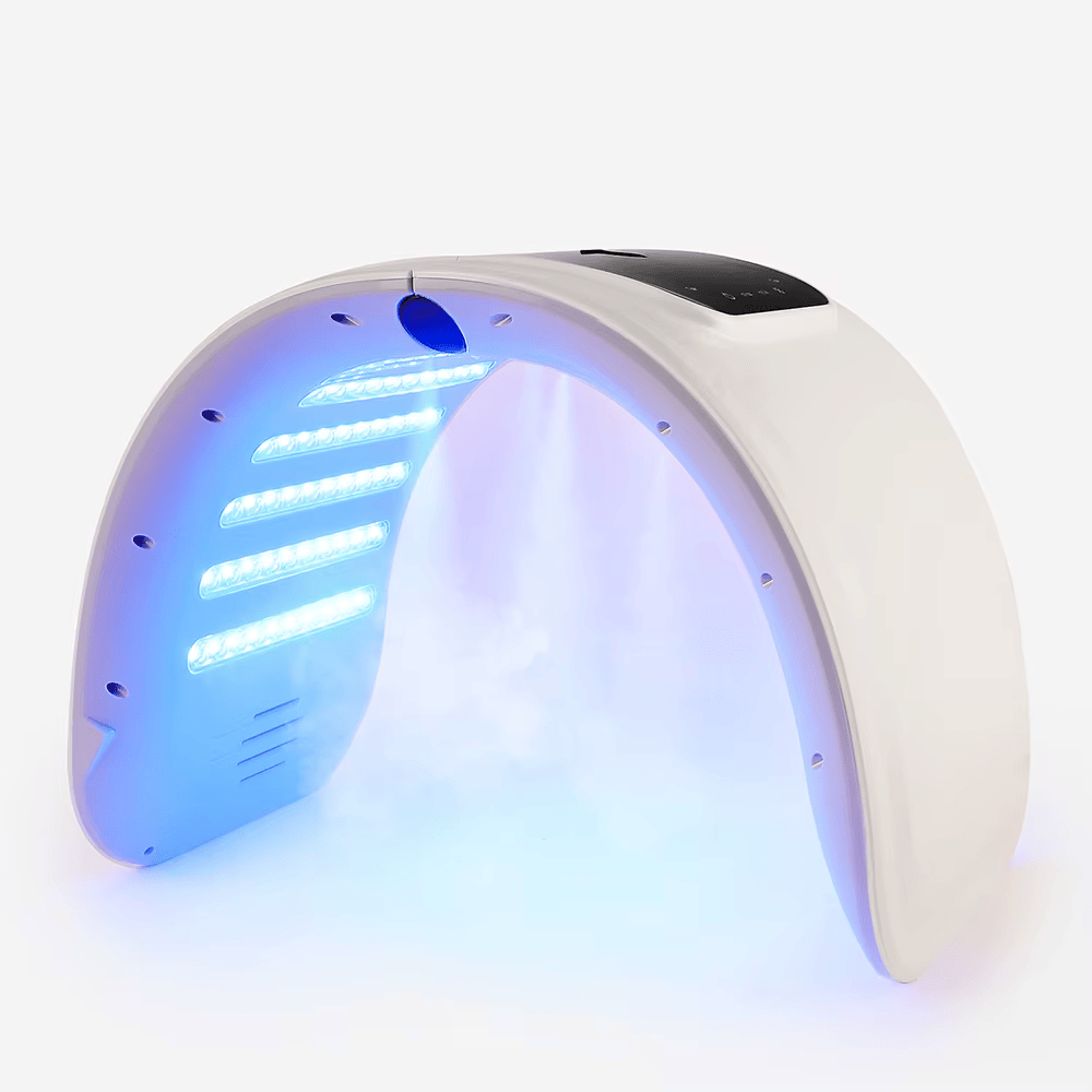 Avanceret LED Ansigtsmaske med Nano Mist til Strålende Hud