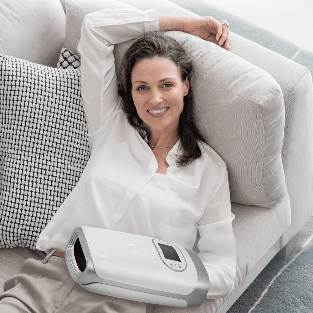 Trådløs Håndmassager med Kompression – Lindre Smerter Hurtigt