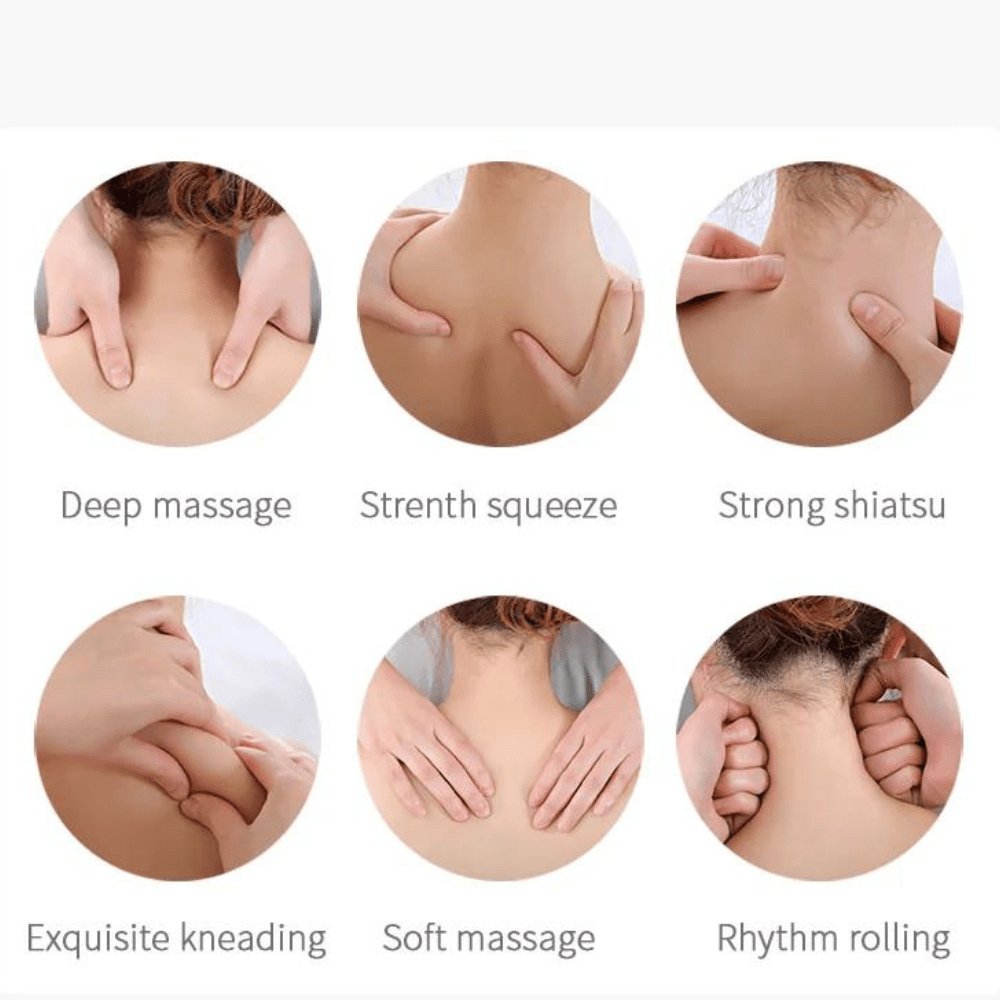 Avancerad Massagekudde för Nacke och Rygg – Upplev Ultimat Avslappning