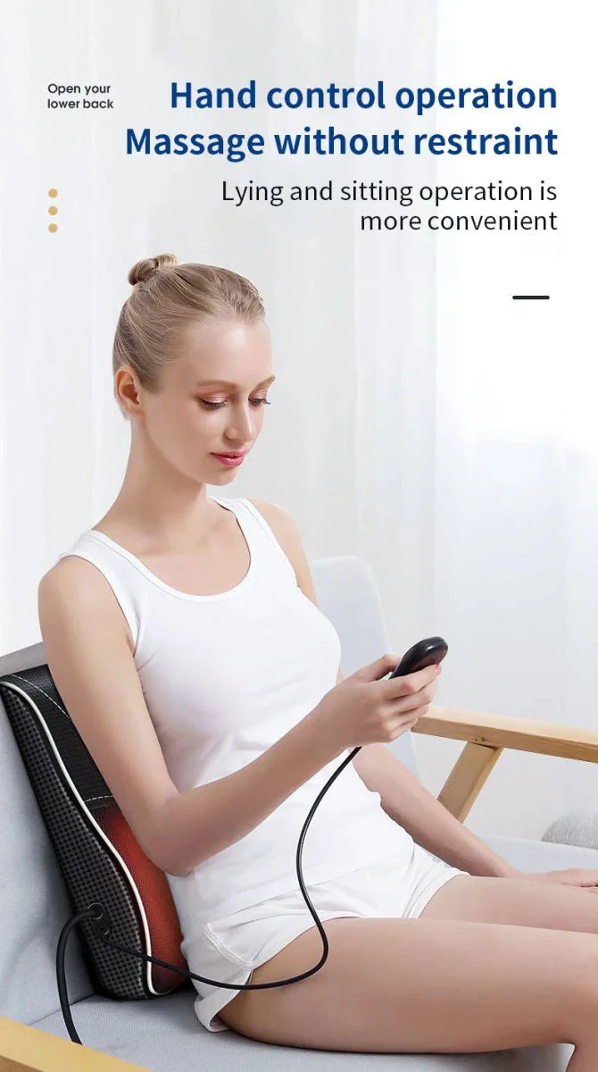Avancerad Massagekudde för Nacke och Rygg – Upplev Ultimat Avslappning