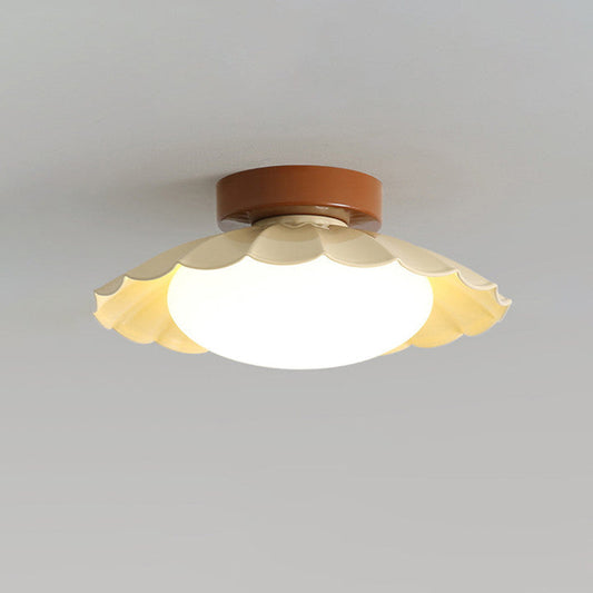 Vintage Loftlampe med Blød Akrylglød og Energioptimering