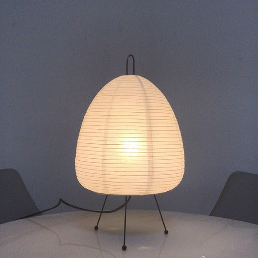 Japansk Papirlampe med Blødt Lys og Stabilt Design