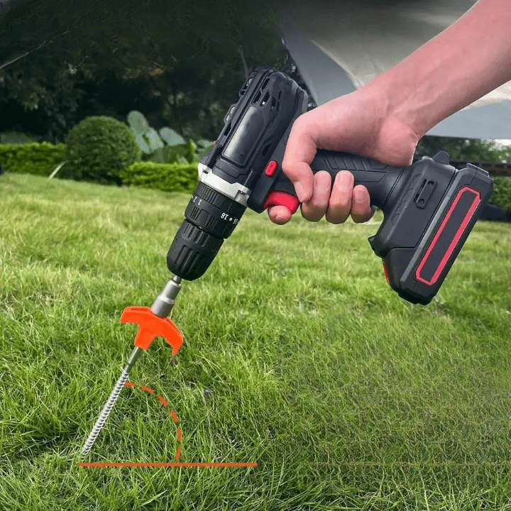 Ultra-stærke skrueteltpløkker til sikker forankring