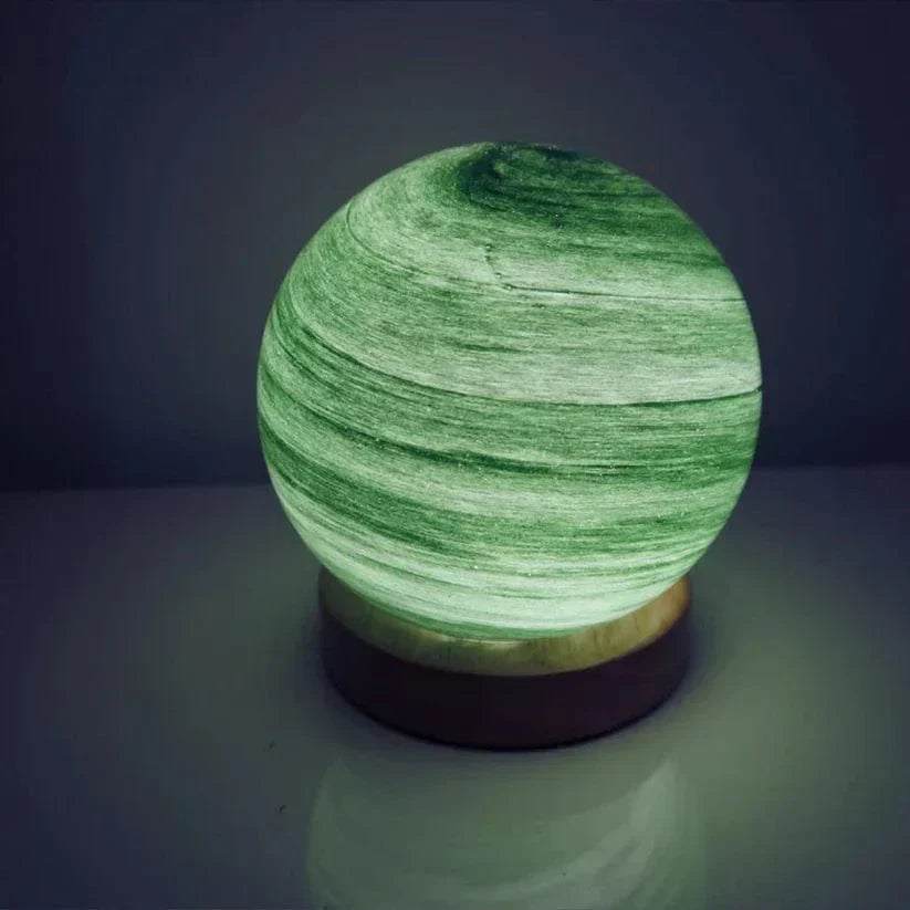 Dimbar USB-månlampa med konstnärlig design