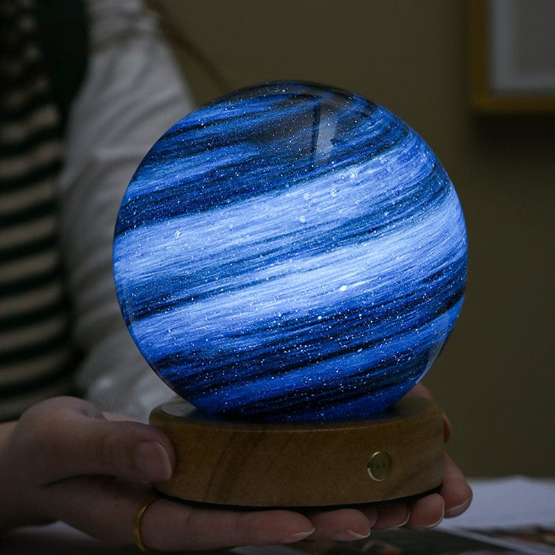 Dimbar USB-månlampa med konstnärlig design