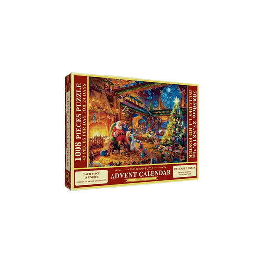 Julekalender Puzzle - 24 Dages Nedtælling