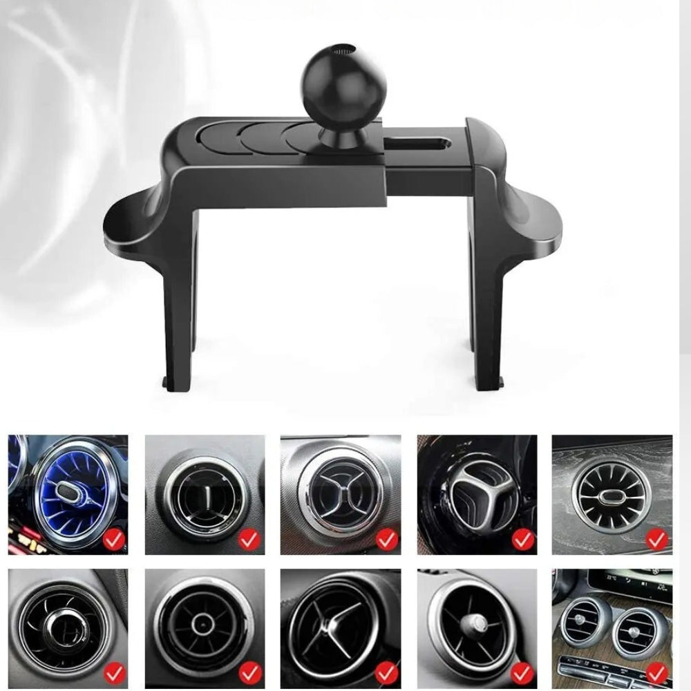 Smart Biltelefonholder med Magnet og 360° Rotation