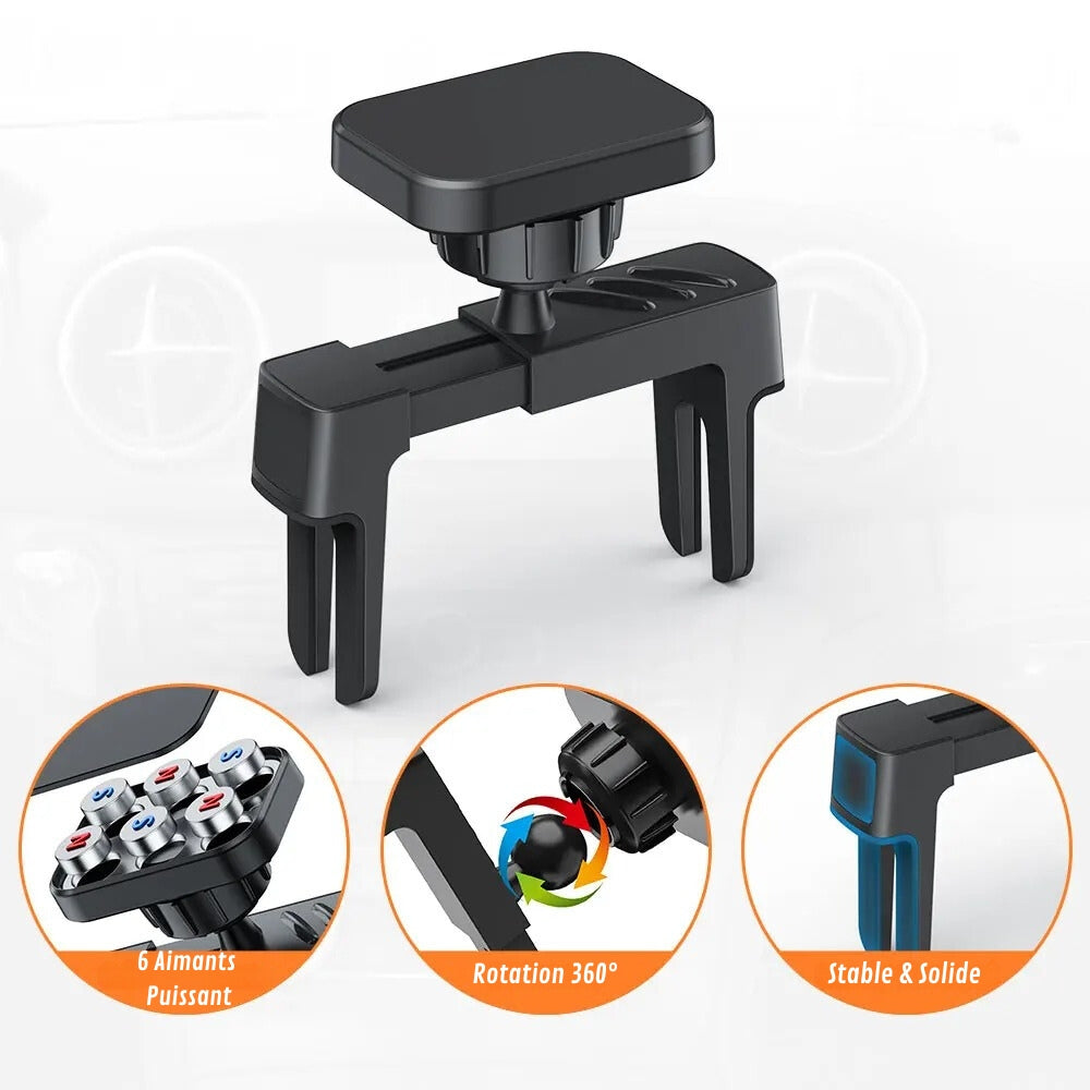 Smart Biltelefonholder med Magnet og 360° Rotation