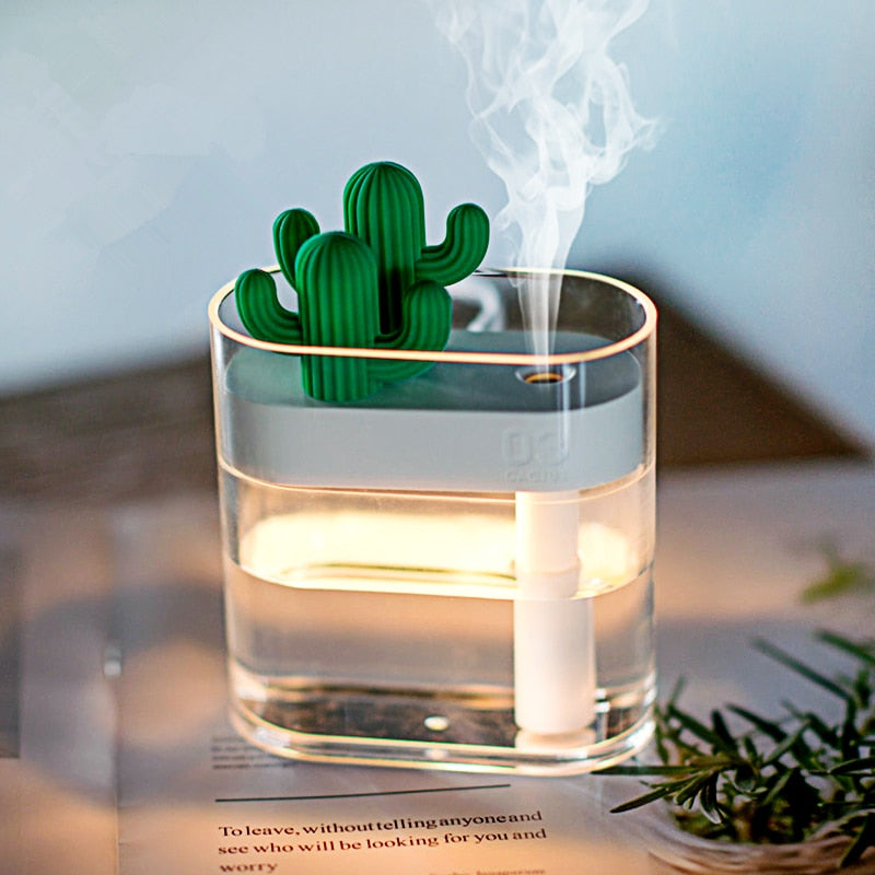 Stilfull och tyst luftfuktare – CactusHaze