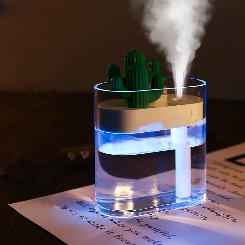 Stilfull och tyst luftfuktare – CactusHaze