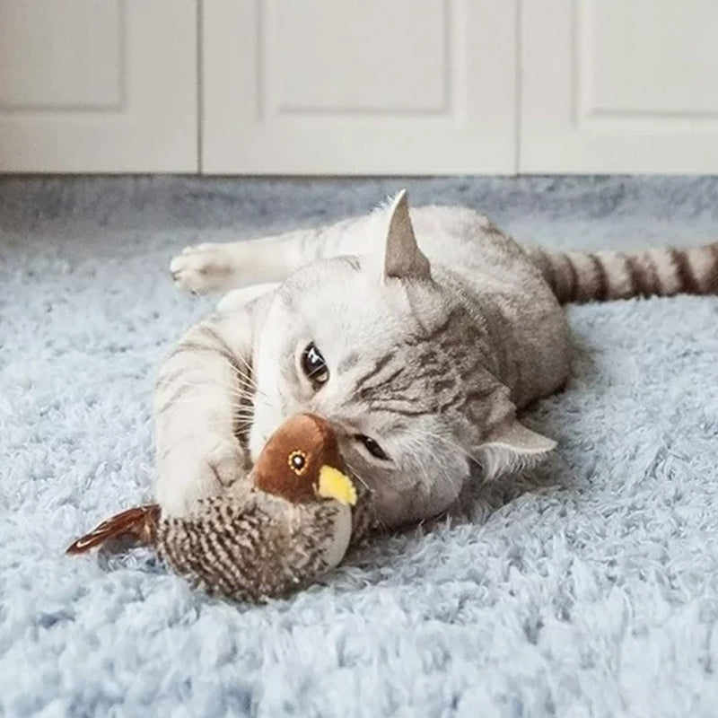 Interaktiv kattleksak - ChirpBird