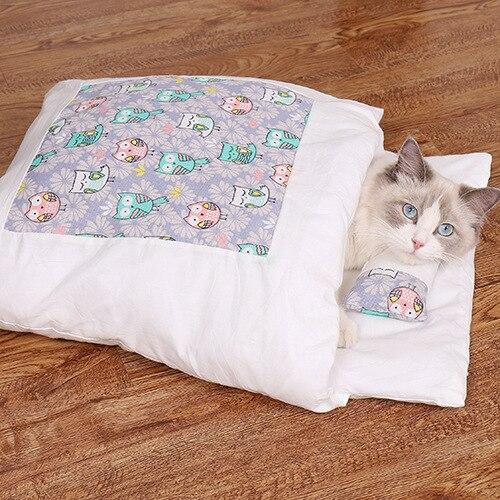 Vintersovpåse för Katter – CozyPaws DreamNest