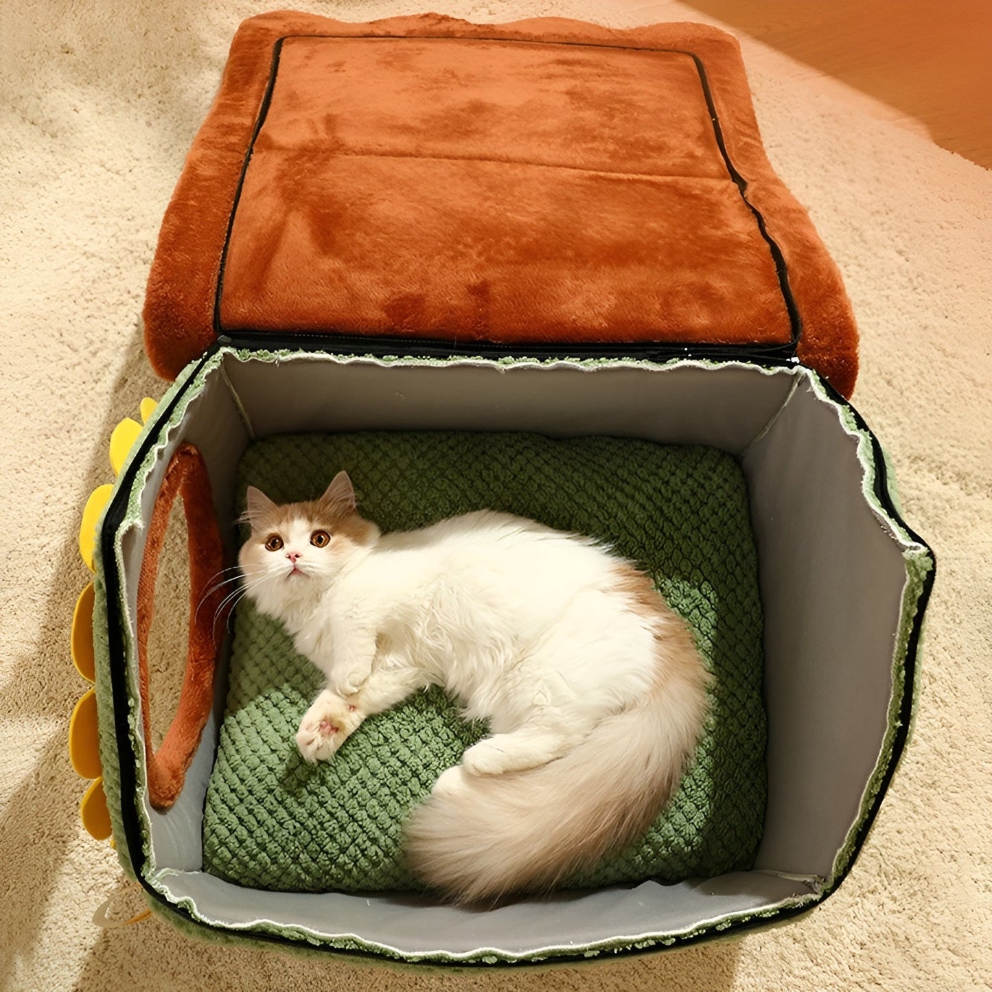 Indendørs Kattens Komfortzone - Kattehus CozyNest