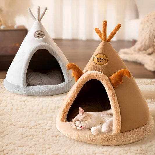 Kreativ och Bekväm Katthusgrotta – CozyNest