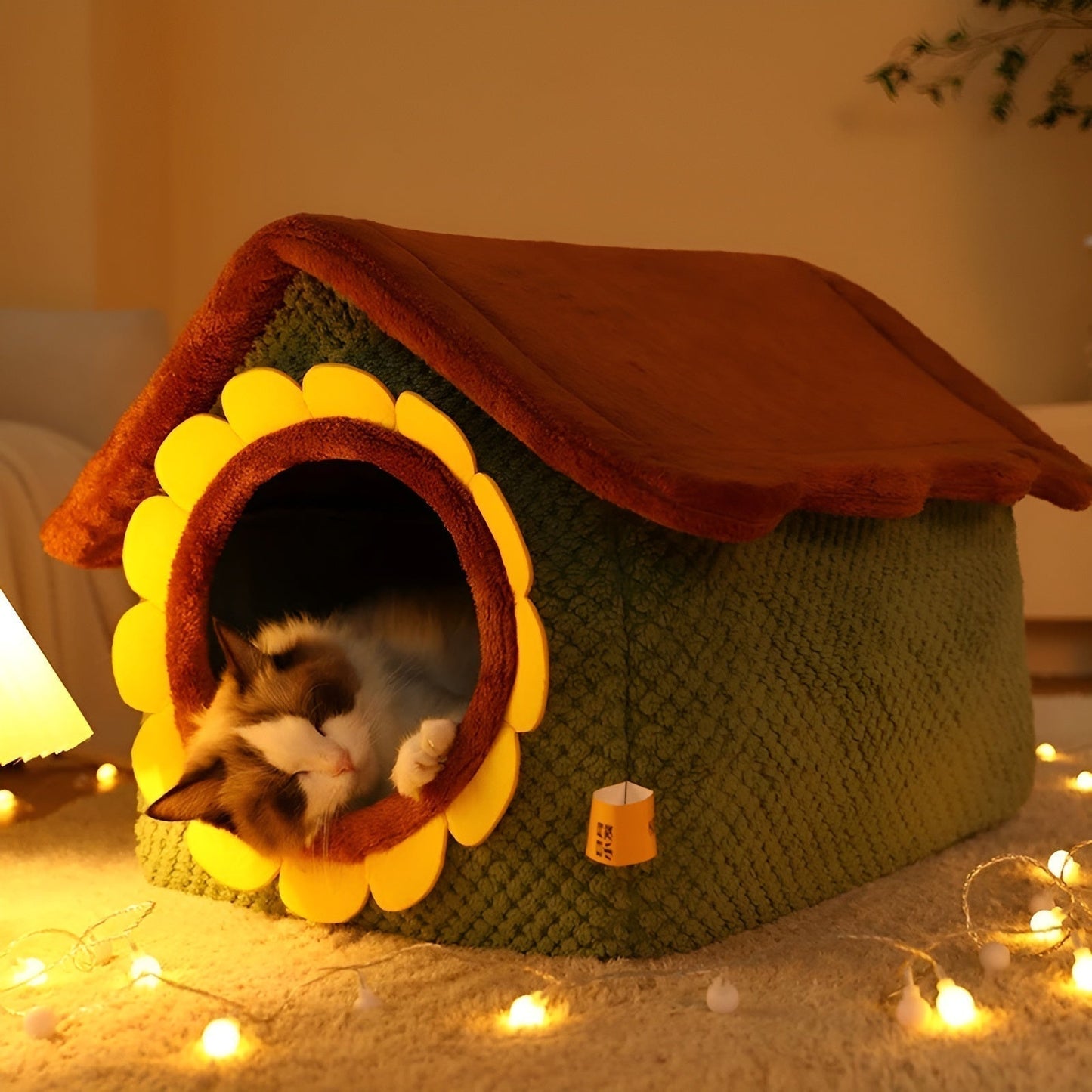 Indendørs Kattens Komfortzone - Kattehus CozyNest