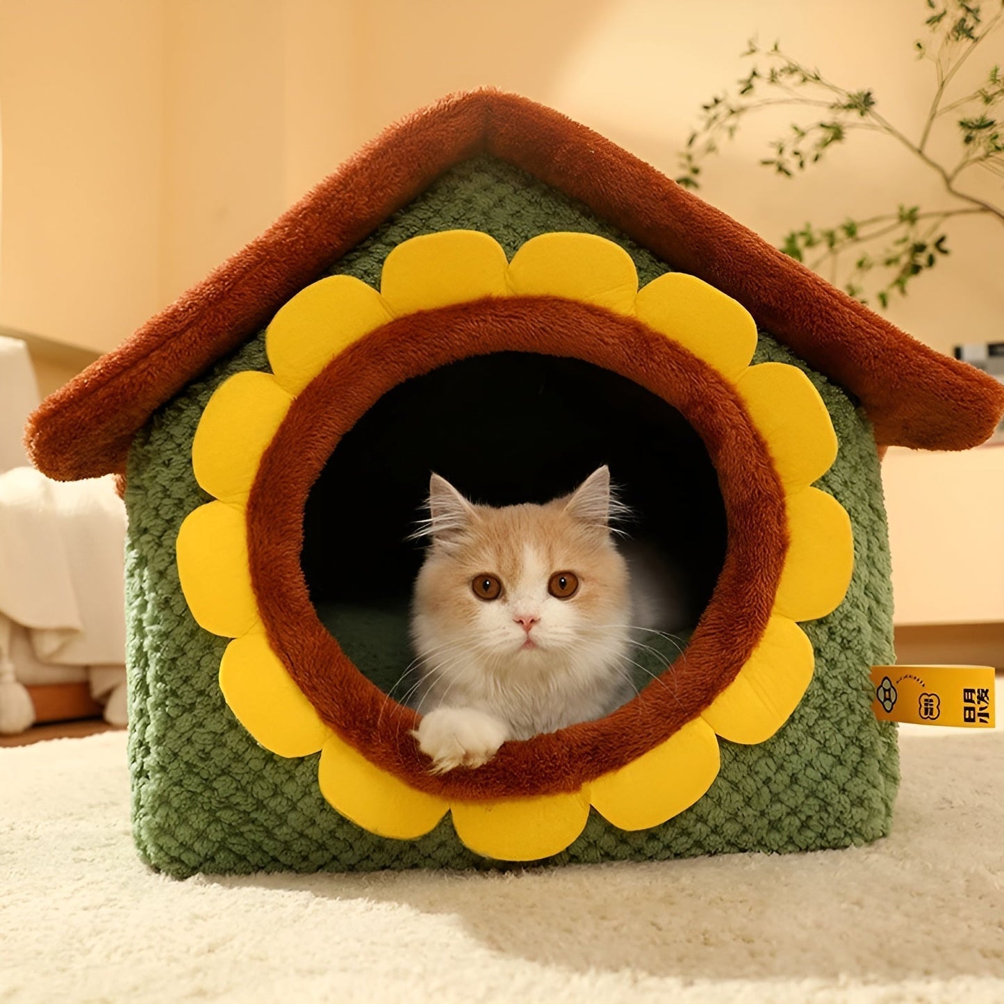 Indendørs Kattens Komfortzone - Kattehus CozyNest