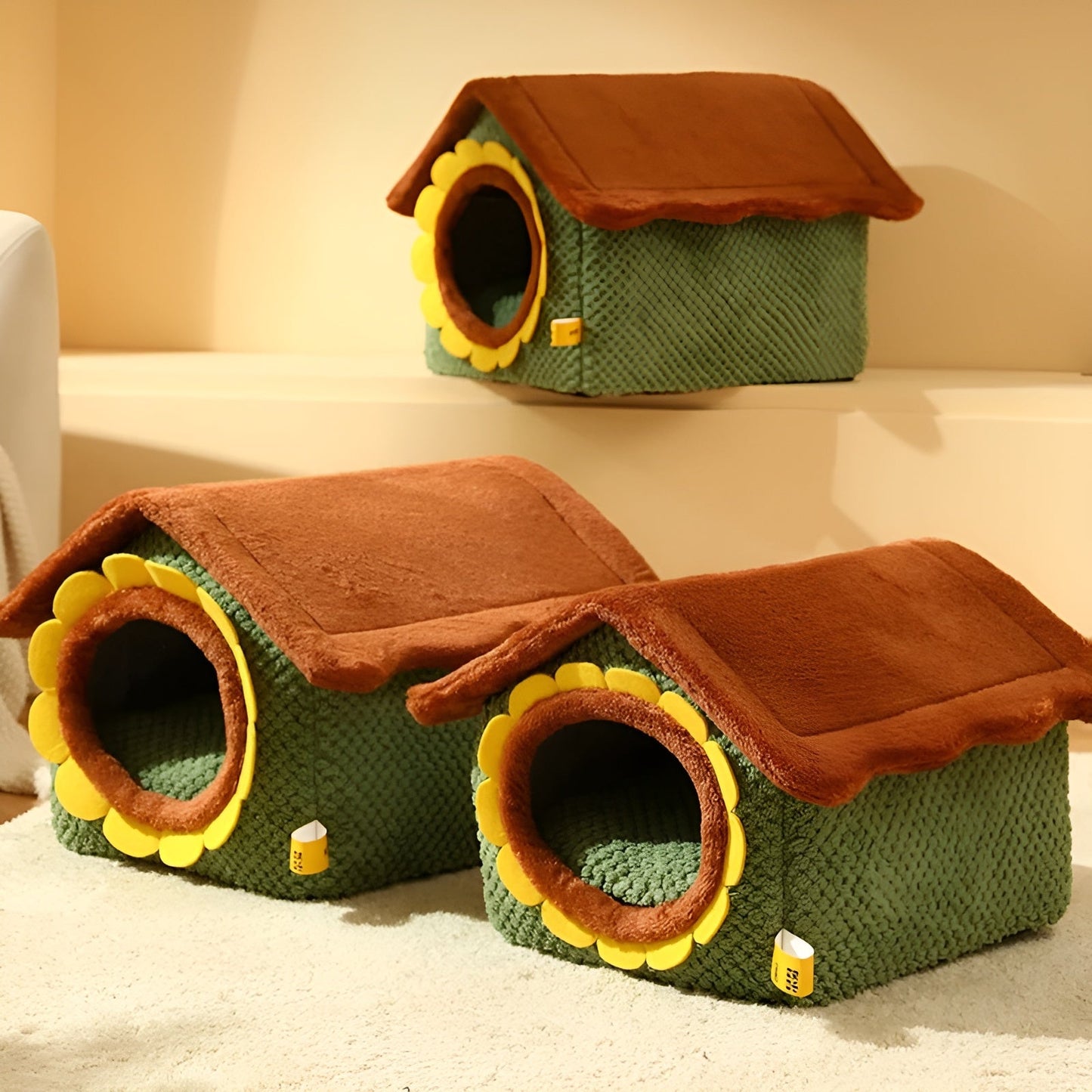 Indendørs Kattens Komfortzone - Kattehus CozyNest