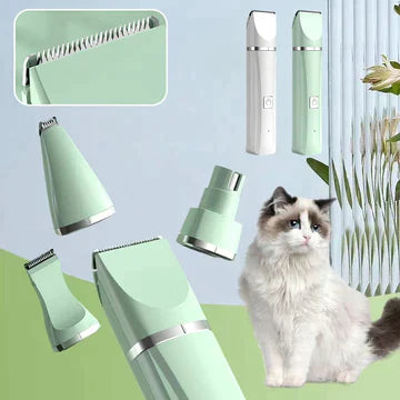 Multifunktionell Trimmer för Djur - PetGroom 4-i-1