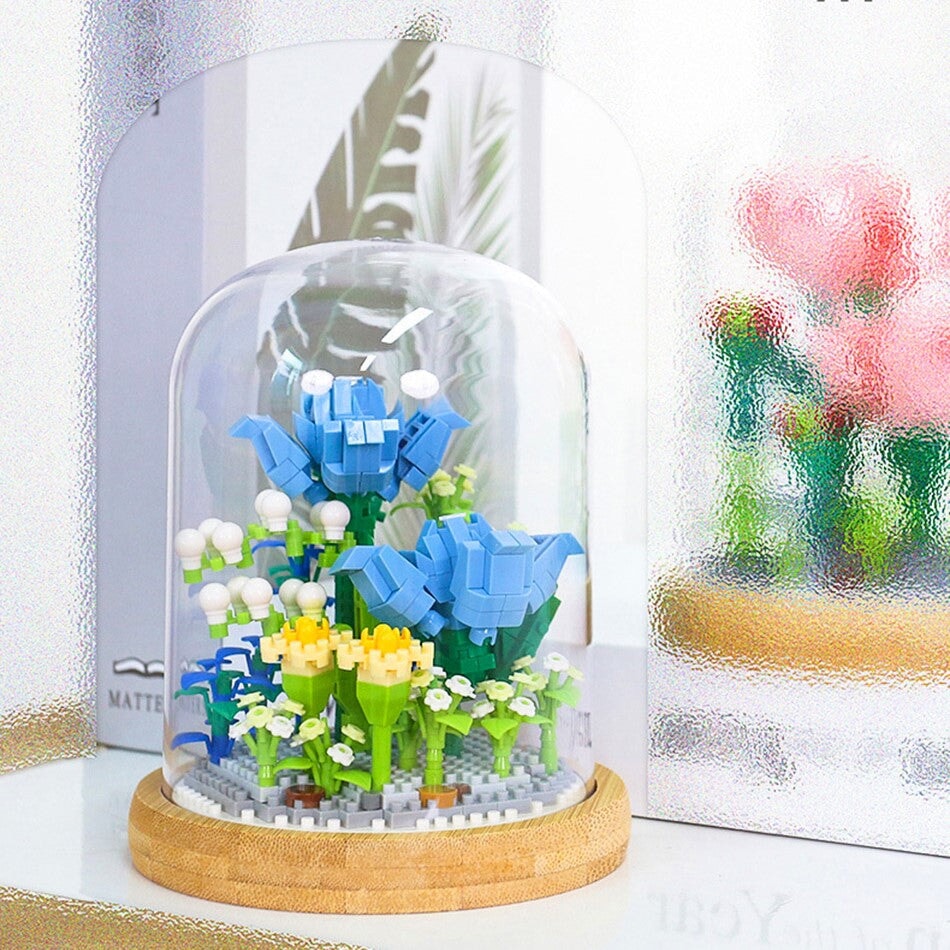Blommig kapsel mikroriktsamling